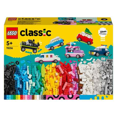 Klasyczne kreatywne pojazdy Lego - 11036
