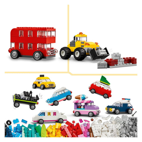 Klasyczne kreatywne pojazdy Lego - 11036