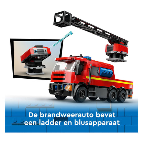 Lego City Remiza strażacka i wóz strażacki - 60414