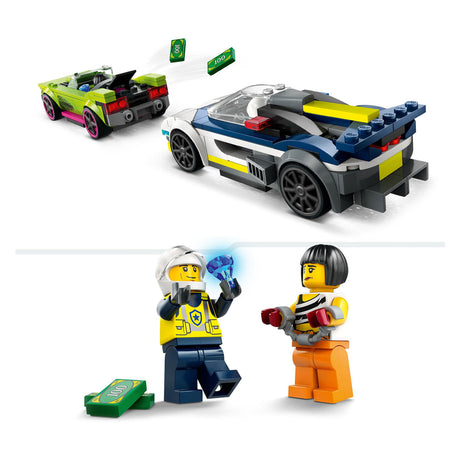 Lego radiowóz i szybki pościg samochodowy - 60415