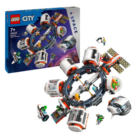 Lego city - modułowa zabawka do budowy stacji kosmicznej (60433)