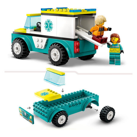 Lego City Ambulans i snowboardzista - 60403