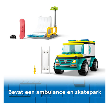 Lego City Ambulans i snowboardzista - 60403