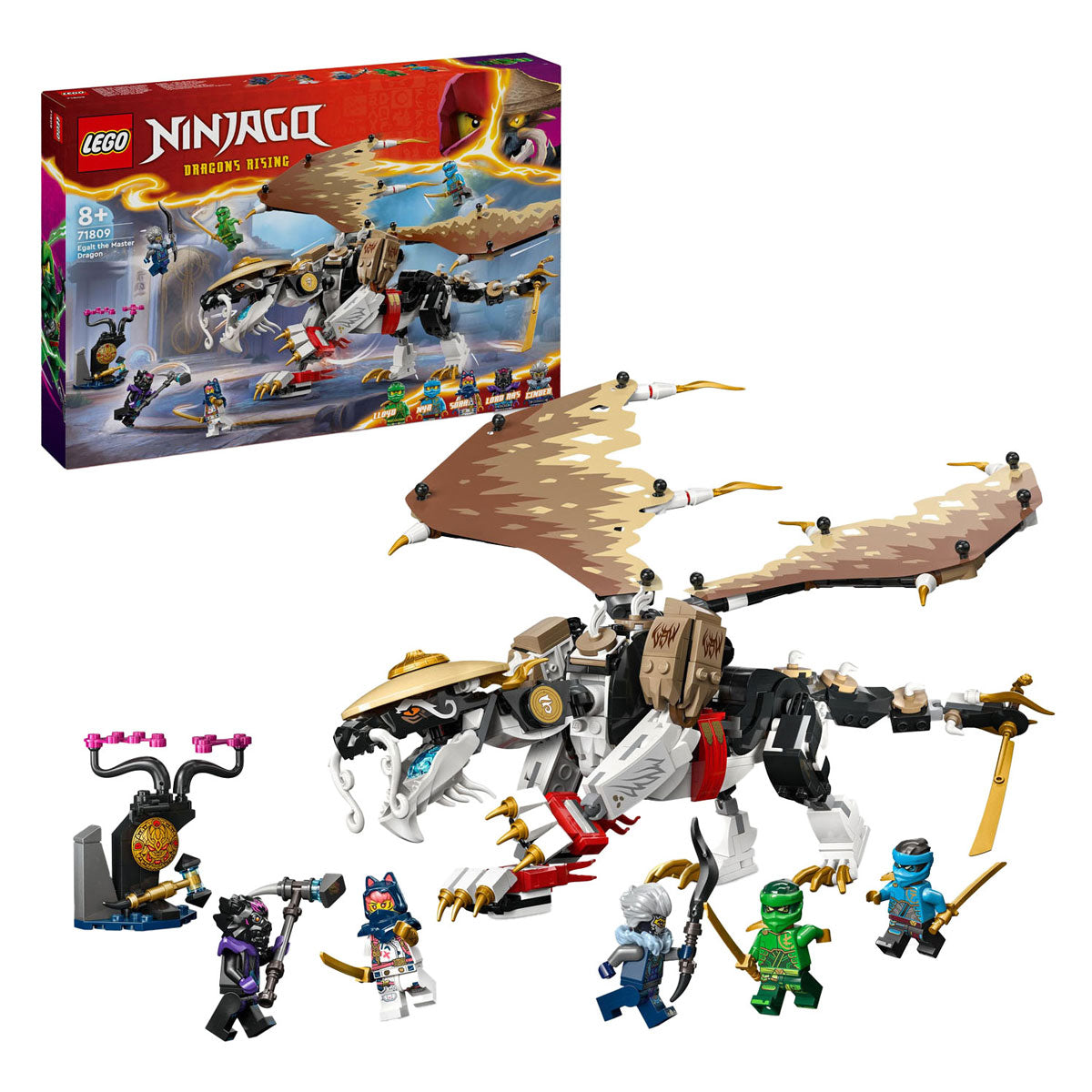 Lego Ninjago 71809 poziomuje mistrza smoka
