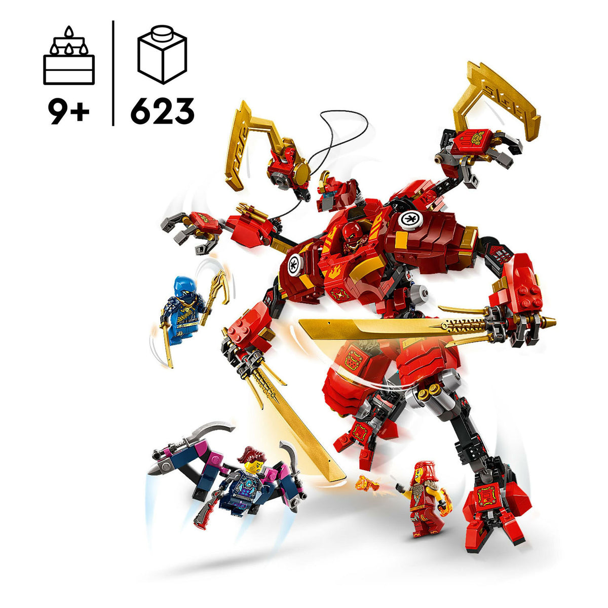 Lego 71812 Mech wspinaczkowy ninjago kaia