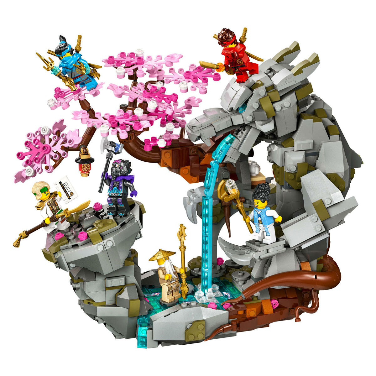 Lego Ninajago 71819 Ołtarz Stone Dragon