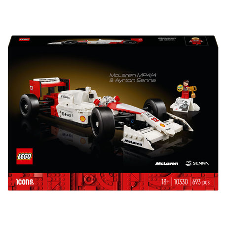 Ikony Lego McLaren MP4 4 i Ayrton Senna - 10330
