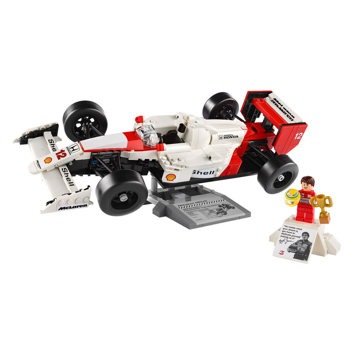 Ikony Lego McLaren MP4 4 i Ayrton Senna - 10330