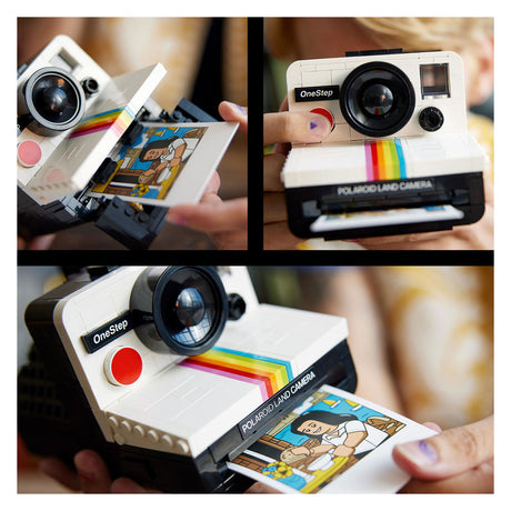 LEGO Ideas Polaroid Onestep SX-70 Zabawka konstrukcyjna z aparatem (21345)
