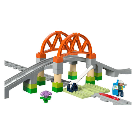 Zestaw LEGO Duplo Town 10426 Most kolejowy i tory