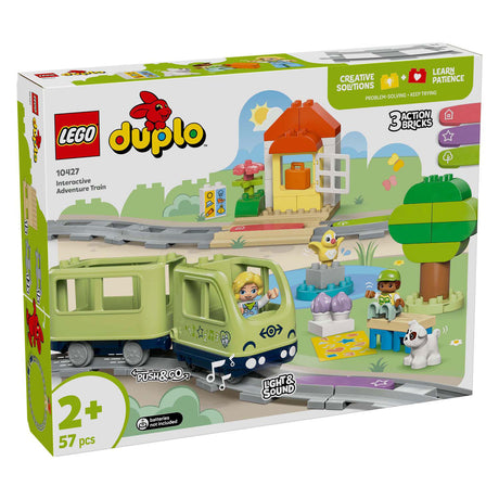 Lego Duplo - interaktywny pociąg przygodowy - 10427