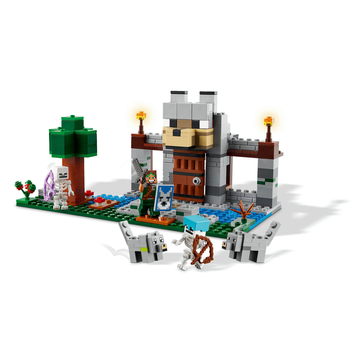 Lego Minecraft 21261 Zamek Wilka