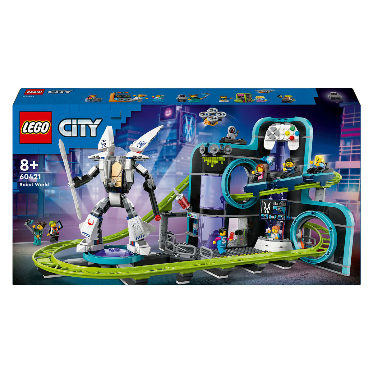 Lego City 60421 Achtbaan w Robotwereld