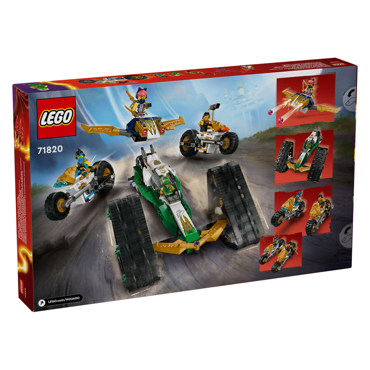 Lego 71820 Pojazd drużyny ninja ninja