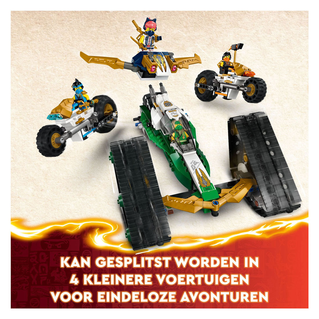 Lego 71820 Pojazd drużyny ninja ninja