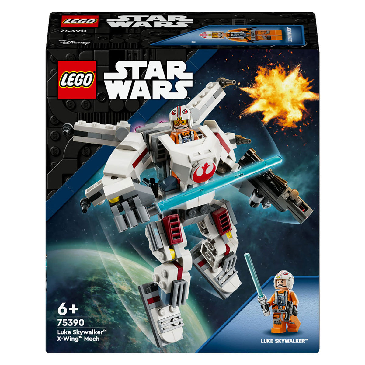 Lego Star Wars 75390 Luke Skywalker X-Wing Mecha