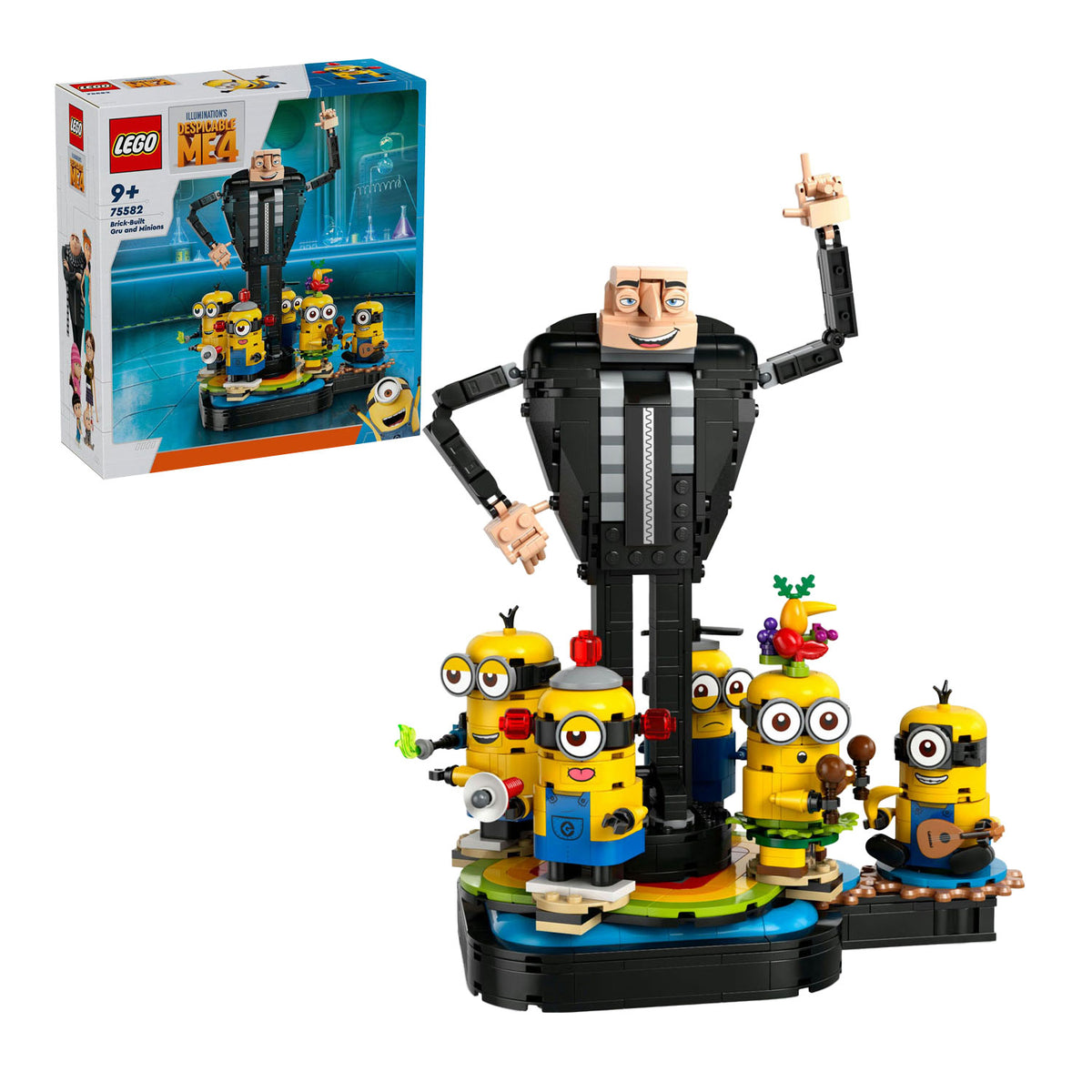 Lego Despicable Me 75582 Budowne GRU i stwory