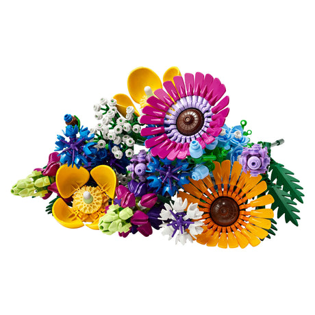 Zestaw Lego Ikony do budowania bukietów polnych kwiatów dla dorosłych, kolekcja botaniczna - 10313