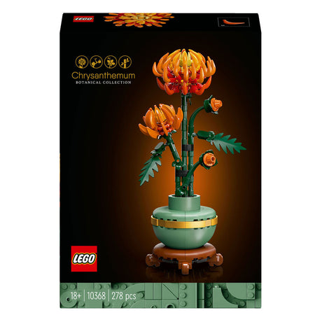 Lego ikony chryzantemy - kolekcja botaniczna - 10368