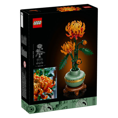 Lego ikony chryzantemy - kolekcja botaniczna - 10368