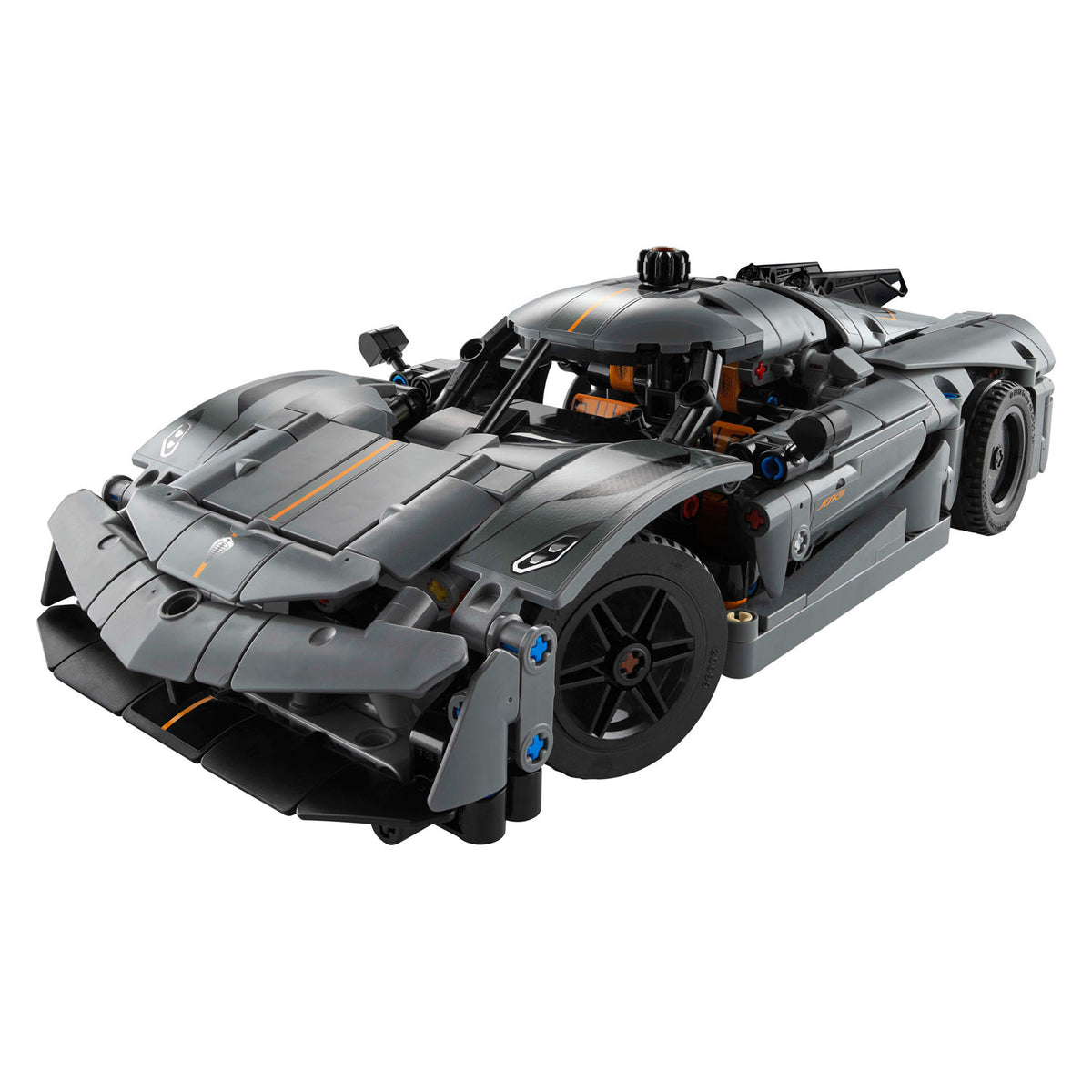 Lego Technic 42173 Koenigsegg Jesko Absolut Szary Hypercar