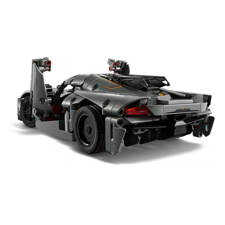 Lego Technic 42173 Koenigsegg Jesko Absolut Szary Hypercar