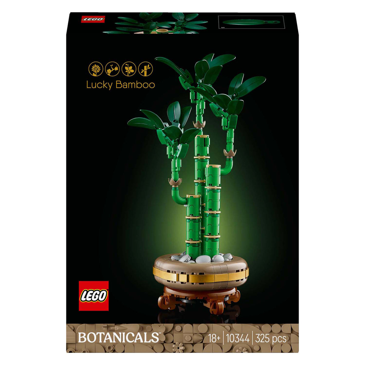 Lego ® Botanicals bambus - dekoracja roślinna - 10344