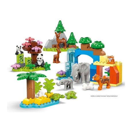 Lego duplo Town 10446 Rodziny dzikich zwierząt 3 w 1