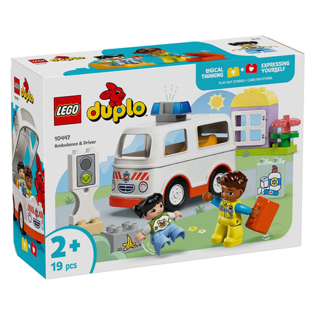 LEGO Duplo Town 10447 Ambulans z kierowcą
