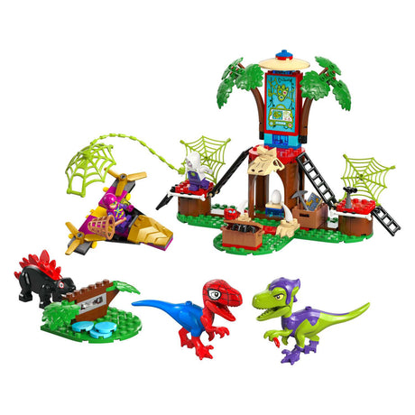 Lego Spidey 11200 Bitwa raptorów Pająka i Babki w domku na drzewie