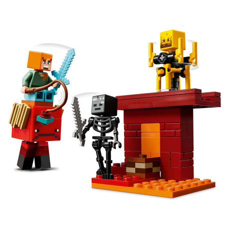 Lego Minecraft Bitwa lawowa w zaświatach dla dzieci - 21266