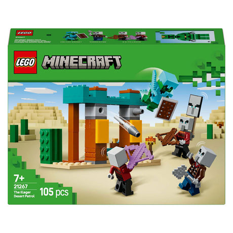 Lego Minecraft Złoczyńcy na pustyni zestaw gier dla dzieci - 21267