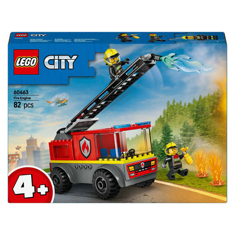 Prezent dla dzieci LEGO City wóz strażacki - 60463