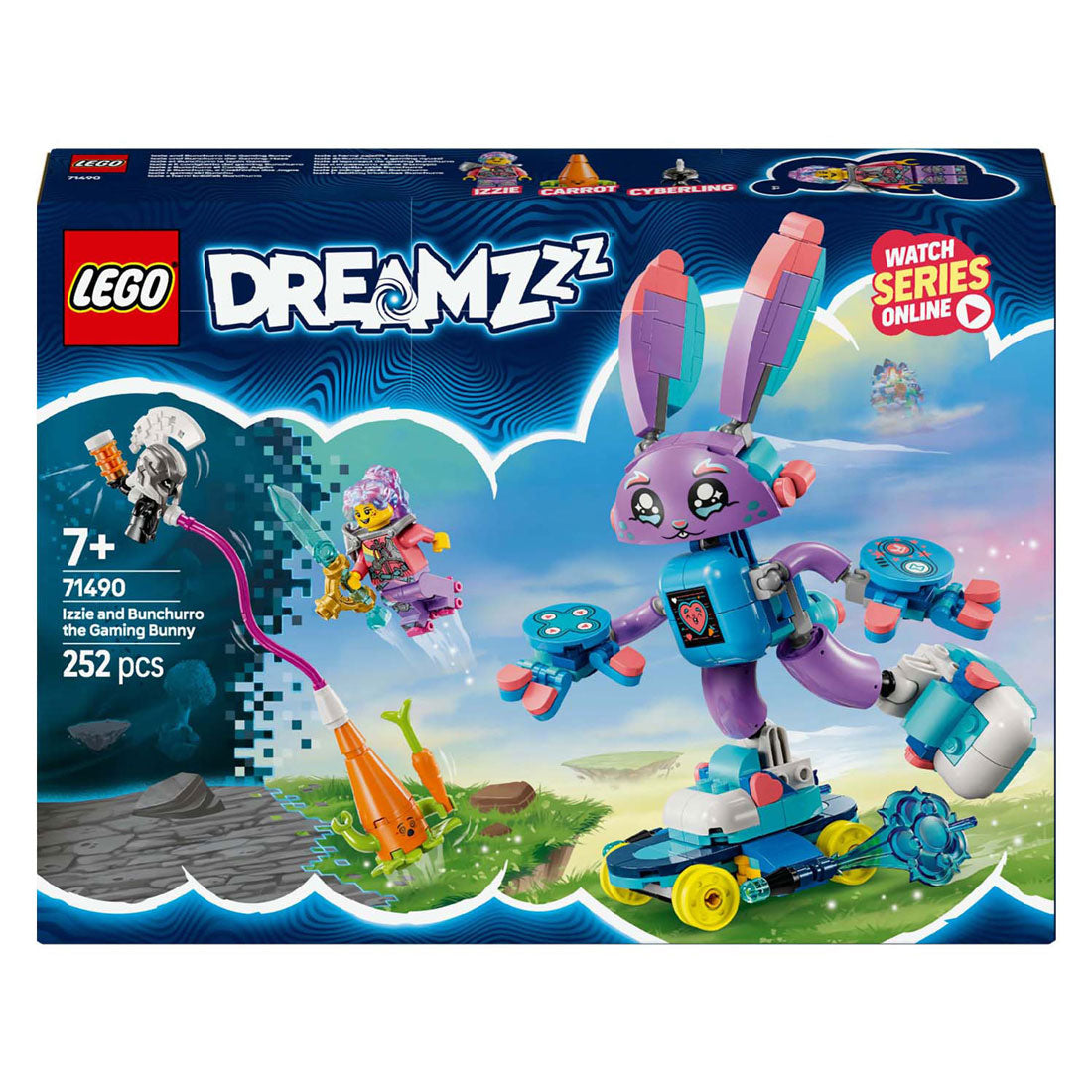Lego dreamzzz™ izzie i bukieturro – królik do gry – 71490