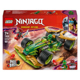 Lego Ninjago 71828 Lloyds ciągnie samochód wyścigowy