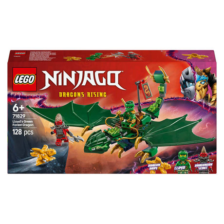 Lego Ninjago 71829 Lloyd's Zielony smok leśny
