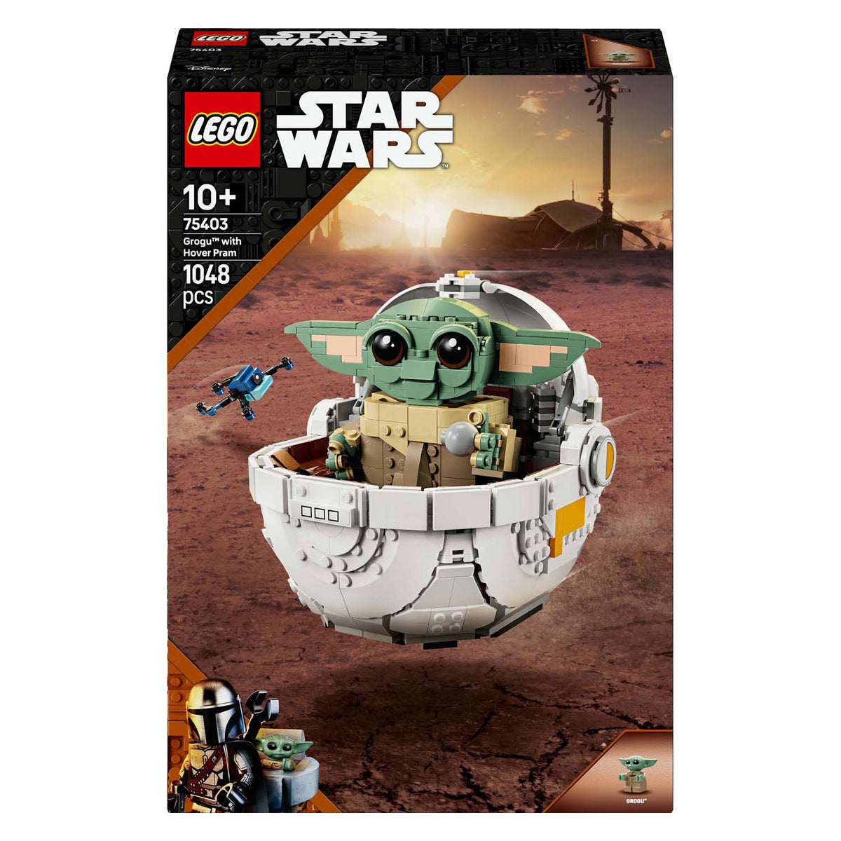 Lego Star Wars: Mandalorian™ Grogu™ z wózkiem latającym 75403