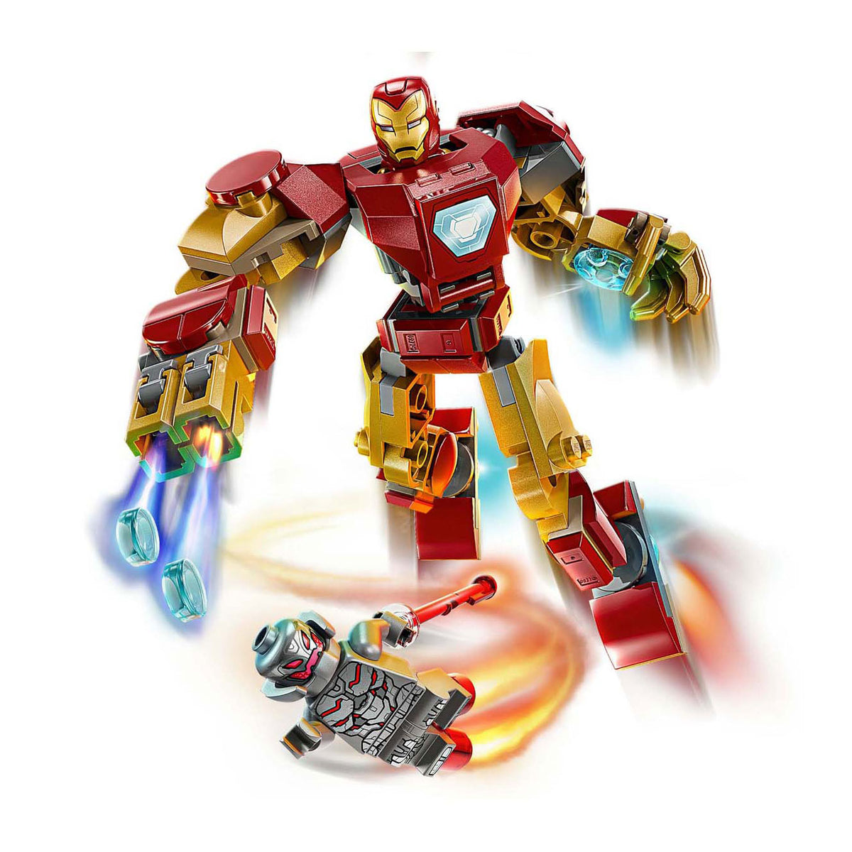 Zestaw Lego® Marvel: Mech Iron Mana kontra Ultron — 76307