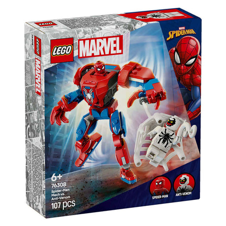 Lego Super Heroes 76308 Mech Spider-Mana kontra antytoksyna