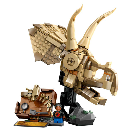 Lego Jurassic World Skamieniałości dinozaurów: Czaszka Triceratopsa - 76969