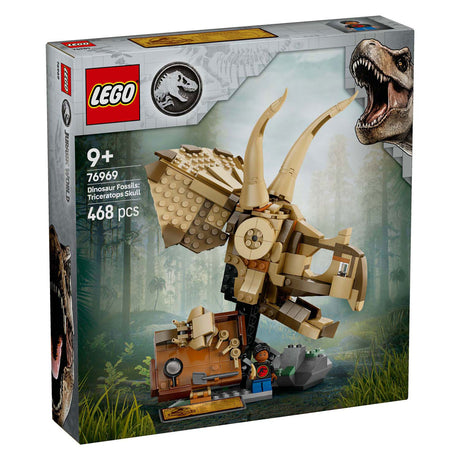 Lego Jurassic World Skamieniałości dinozaurów: Czaszka Triceratopsa - 76969