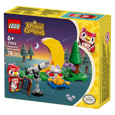 Lego Animal Crossing obserwując gwiazdy z Celeste - 77053