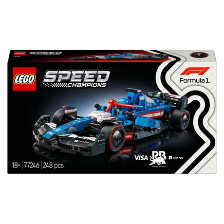Lego Speed Champions Visa Cash App RB VCarb 01 Zestaw samochodów wyścigowych F1 - 77246