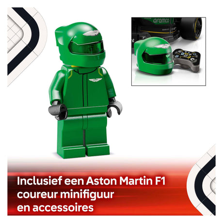 Zestaw Lego Speed Champions Aston Martin Aramco F1 AMR24 Samochód wyścigowy – 77245