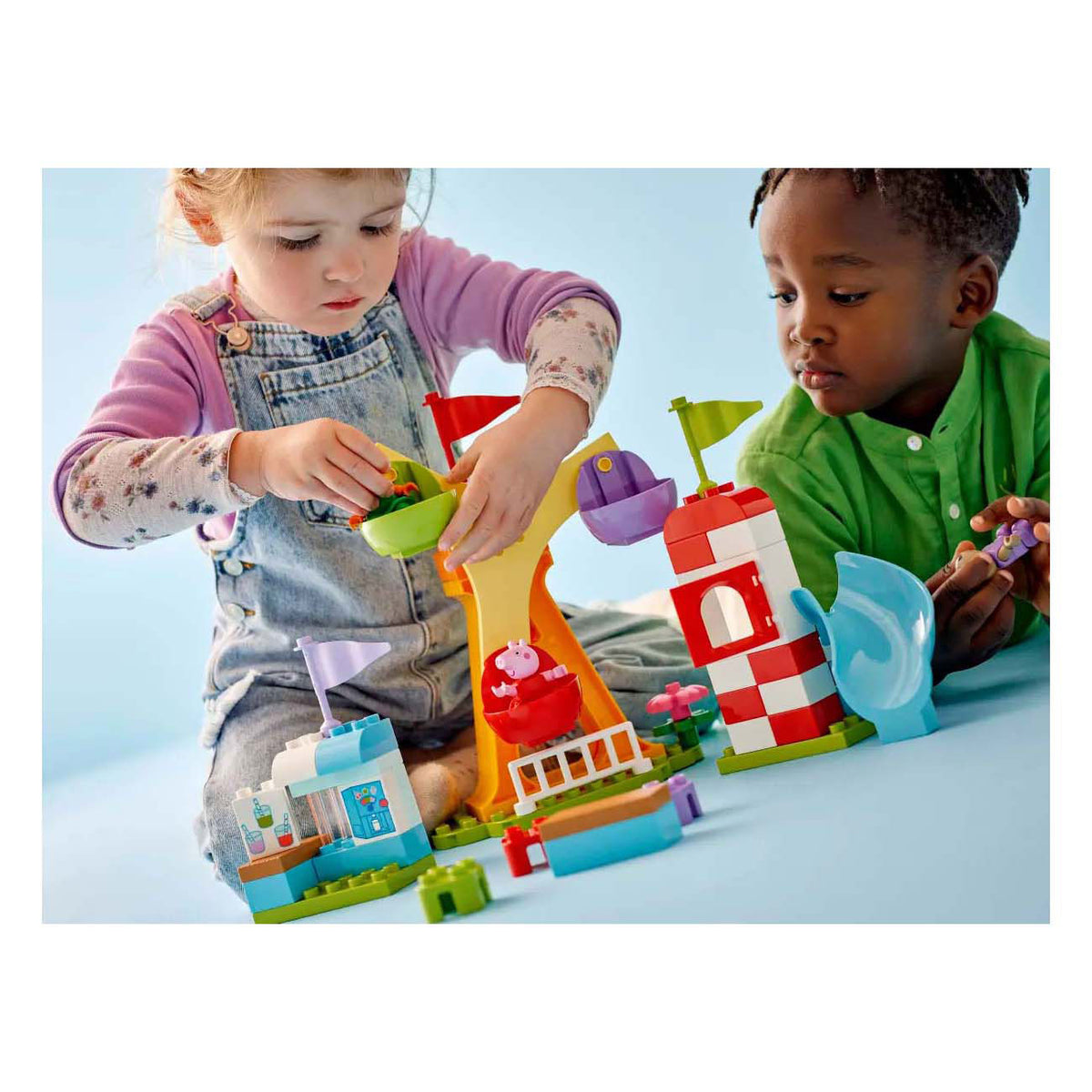 Lego ® duplo® Jarmark Świnki Peppy - zabawki dla najmłodszych - 10453