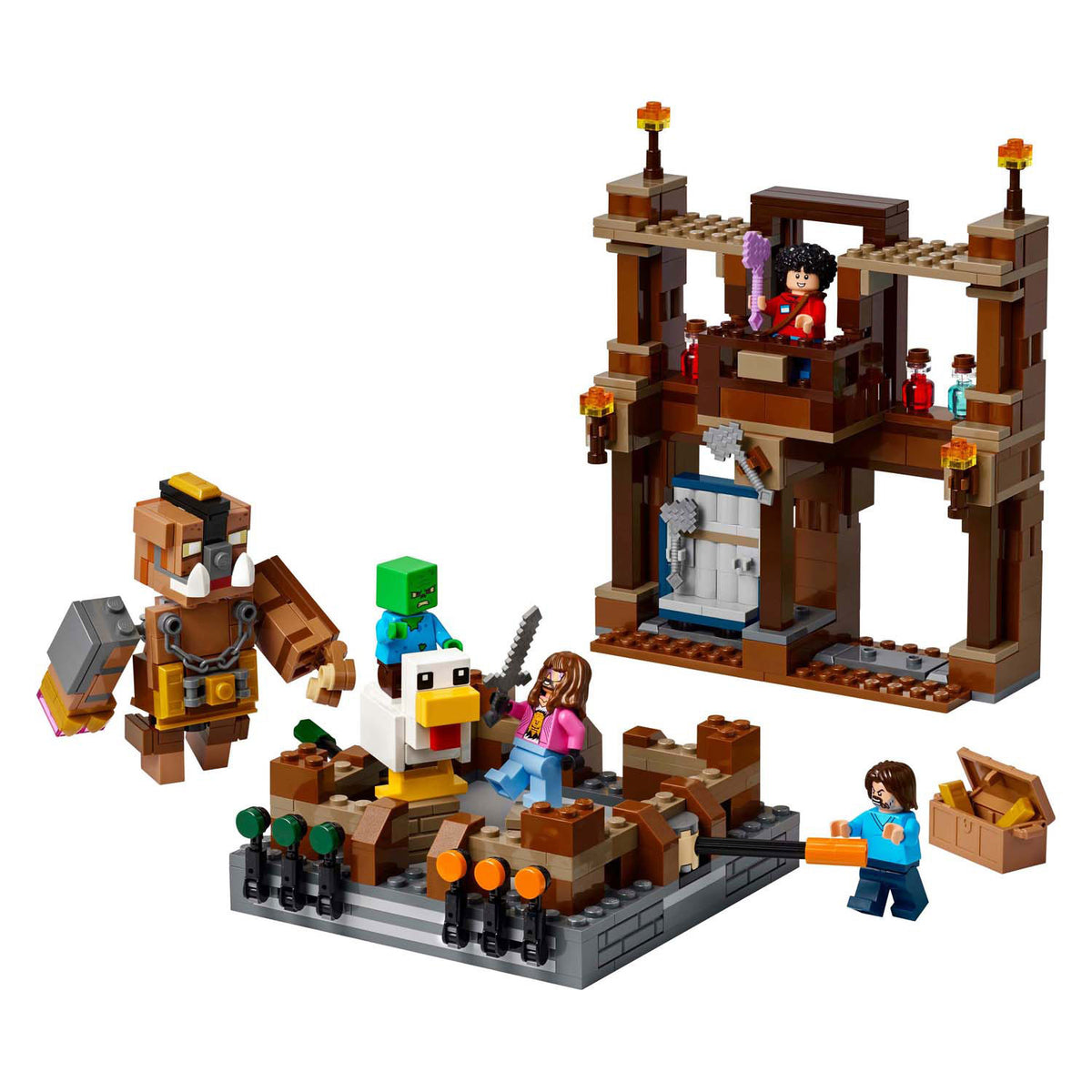 Lego Minecraft arena w leśnej rezydencji - 21272