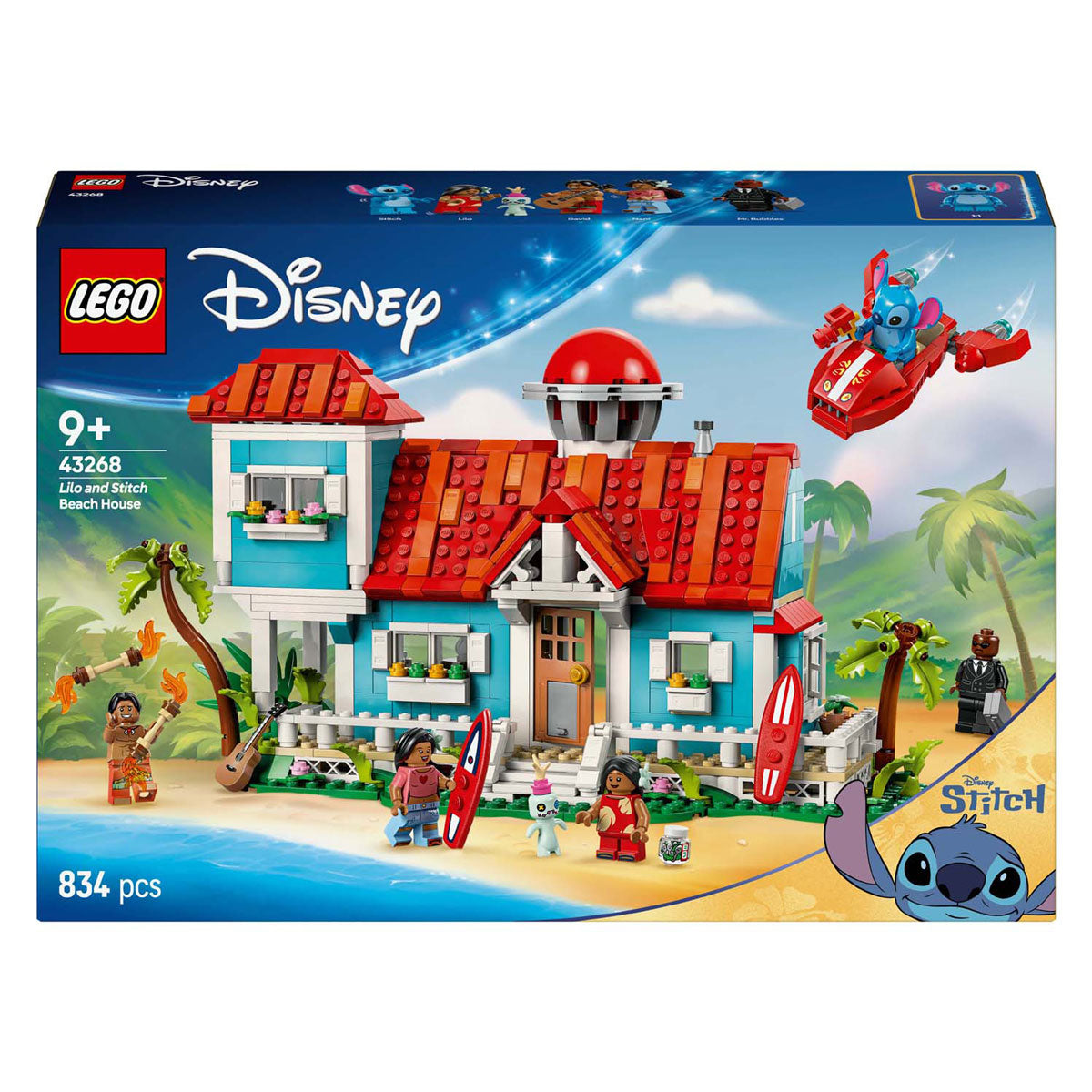 Lego® Disney Dom na plaży Lilo i Stich — 43268