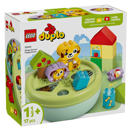 Lego ® Duplo® mój pierwszy sortownik kształtów: domek dla szczeniaka - 10441