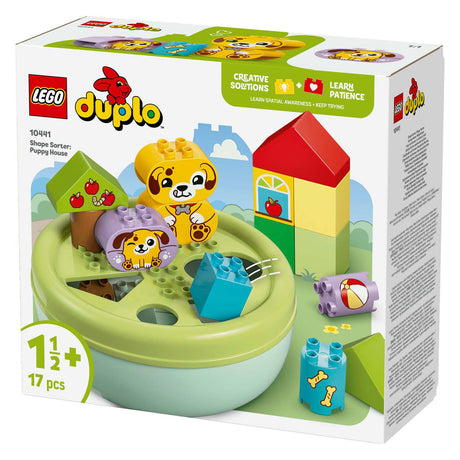 Lego ® Duplo® mój pierwszy sortownik kształtów: domek dla szczeniaka - 10441