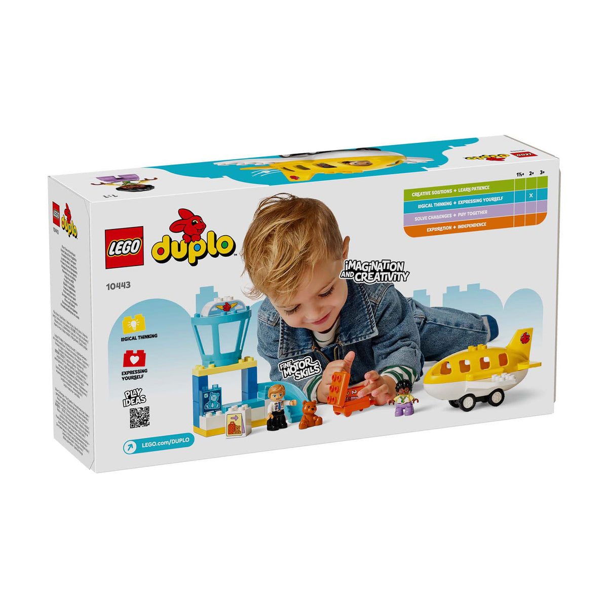 Lego® Duplo® miasto po raz pierwszy na lotnisku - 10443